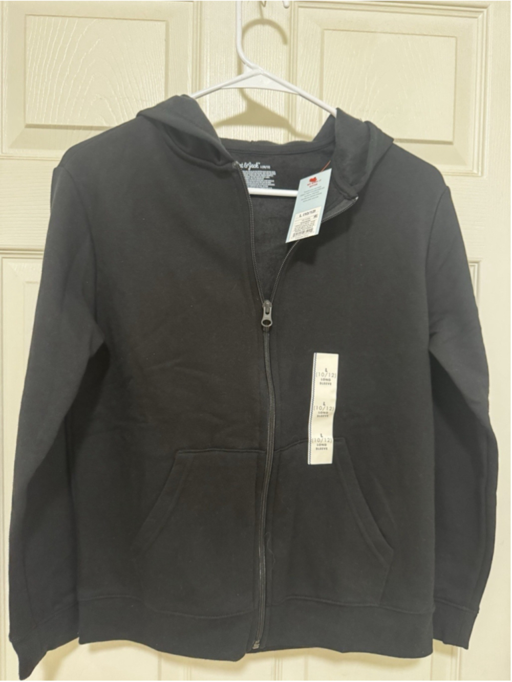 Size Large 10/12 Cat & Jack Hoodie Sweat Jacket